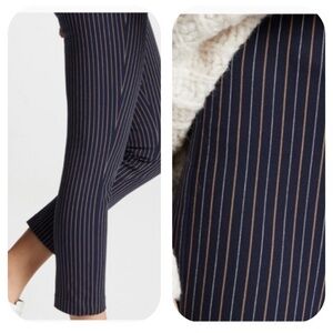 Derek Lam 10 Crosby Striped Back Zip Skinny Pants Sz 6